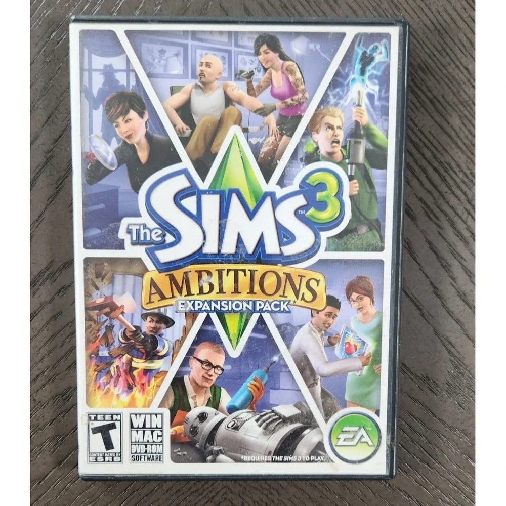 The Sims 3 Ambitions Expansion Pack PC Game Disc